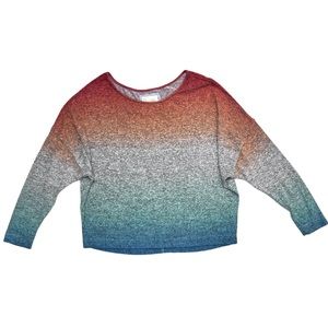Anthropologie Ombre Knit Sweater